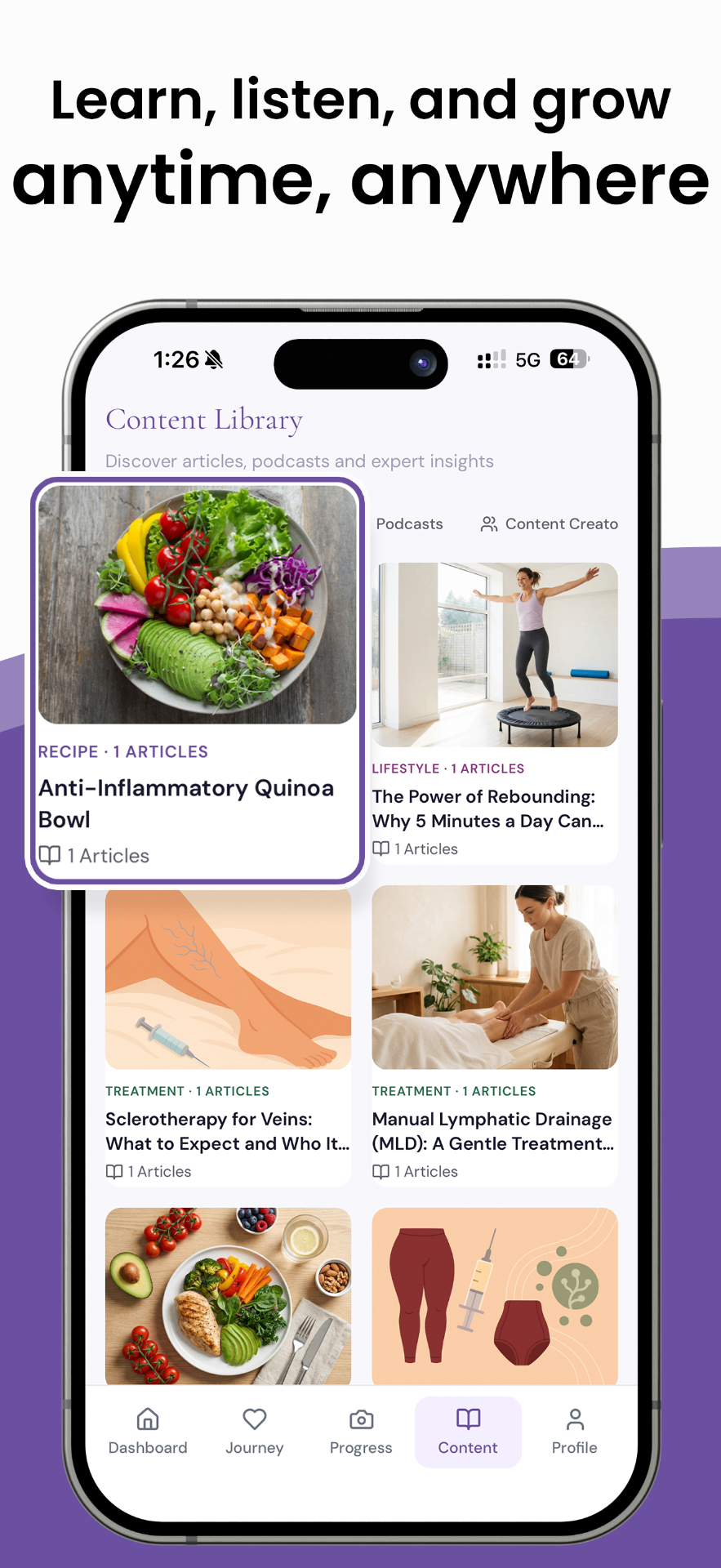 Renya App - Daily habits